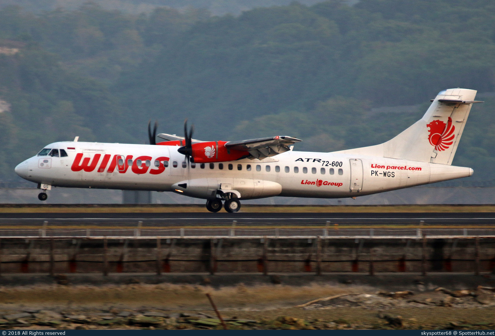 Photo of PK-WGS - ATR 72-600 operated by Wings Air