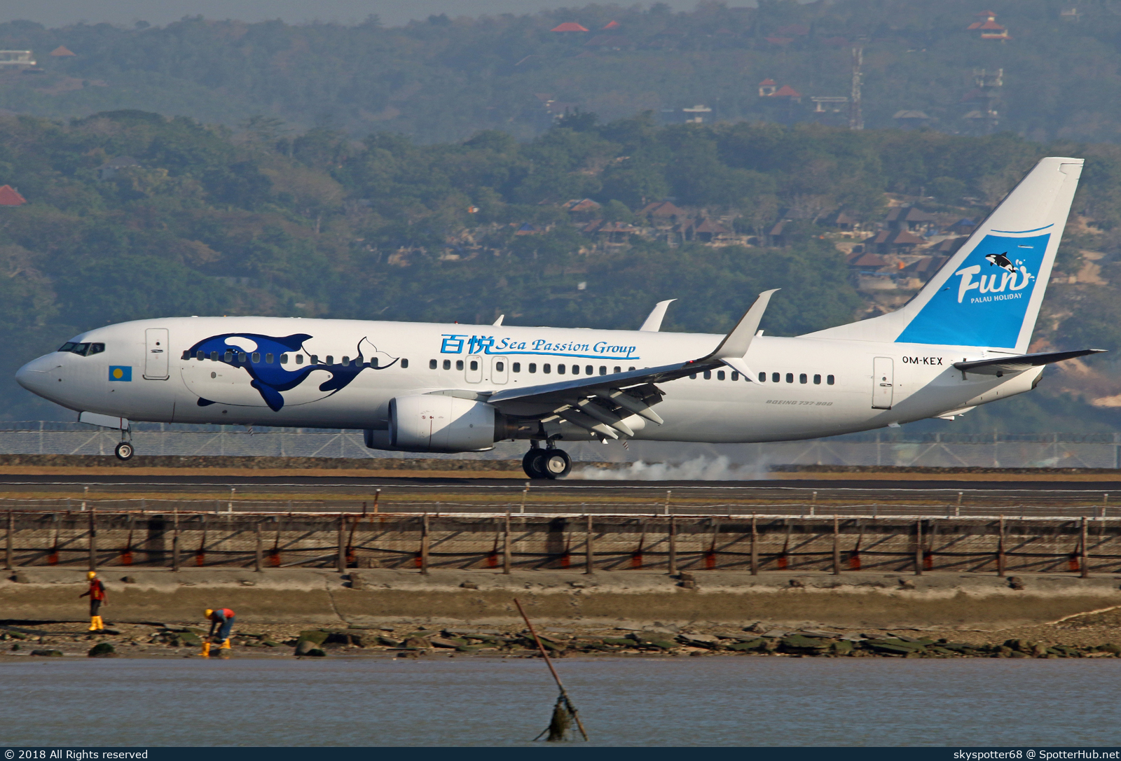 Photo of OM-KEX - Boeing 737-8BK operated by Palau Pacific Airways (opb AirExplore)