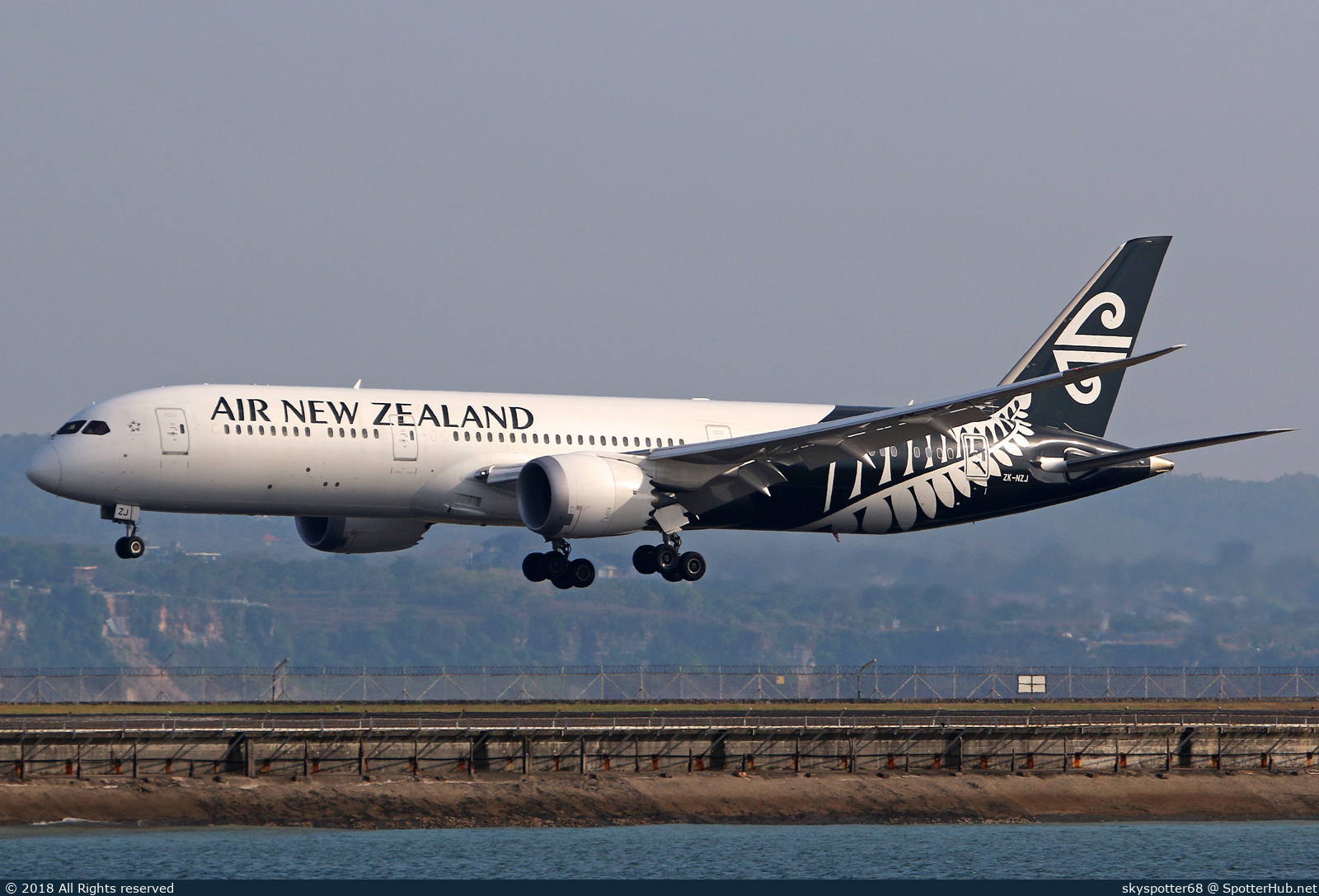 Photo of ZK-NZJ - Boeing 787-9 Dreamliner operated by Air New Zealand