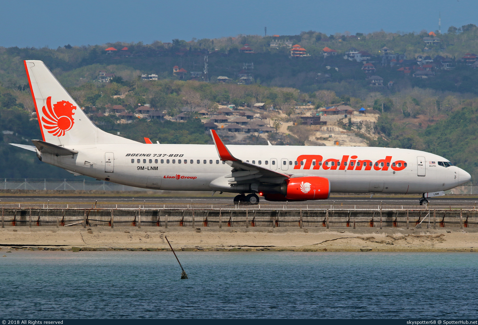 Photo of 9M-LNM - Boeing 737-8GP operated by Malindo Air