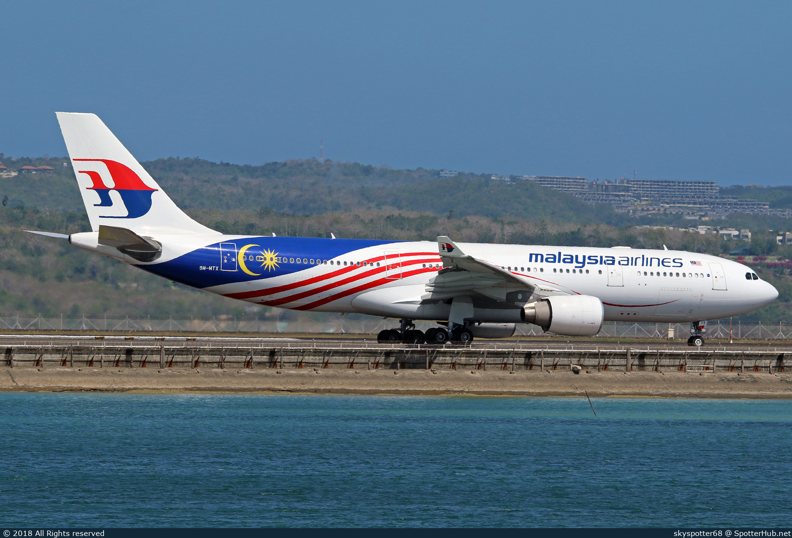 Photo of 9M-MTX - Airbus A330-223 operated by Malaysia Airlines