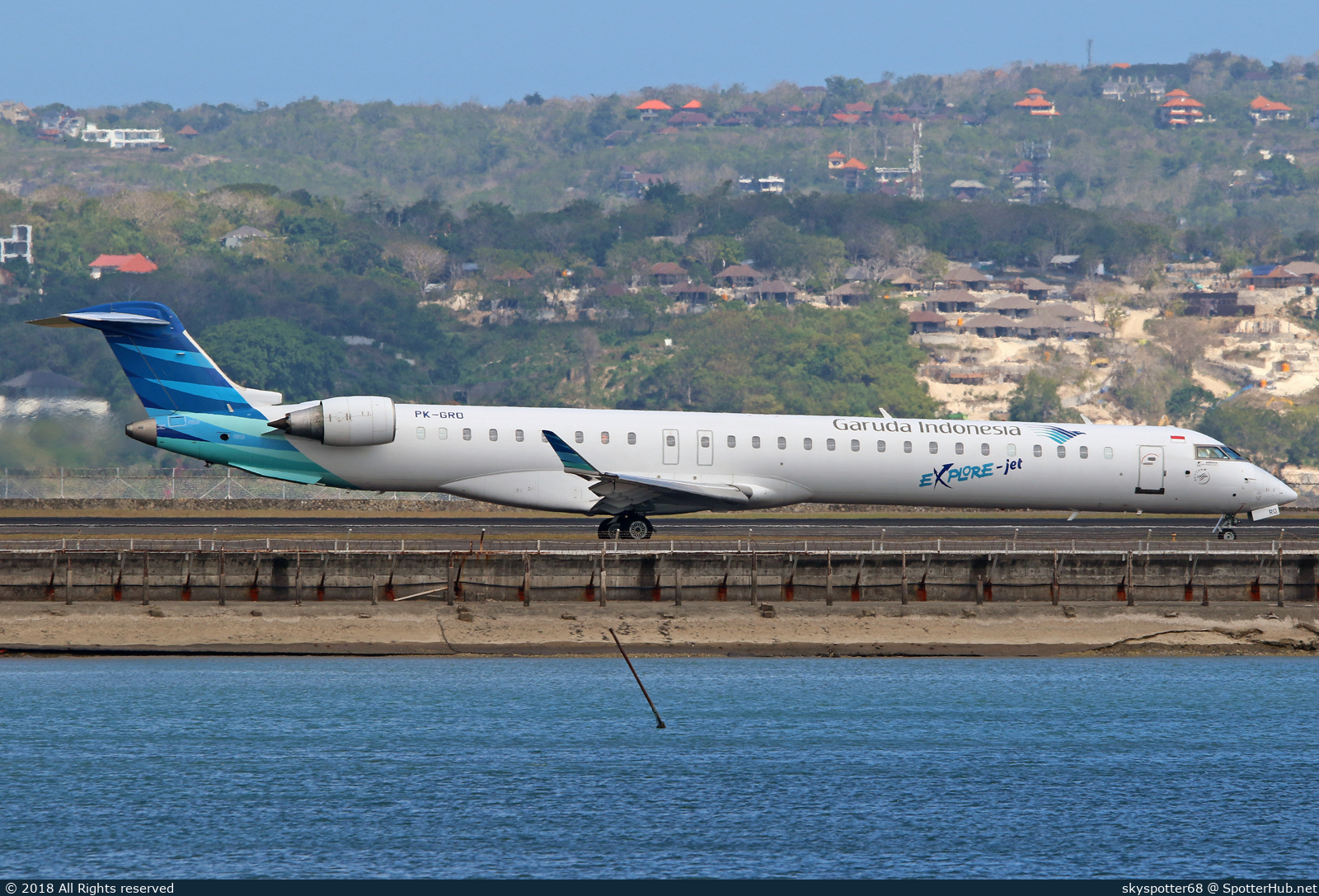 Photo of PK-GRO - Bombardier CRJ-1000ER operated by Garuda Indonesia