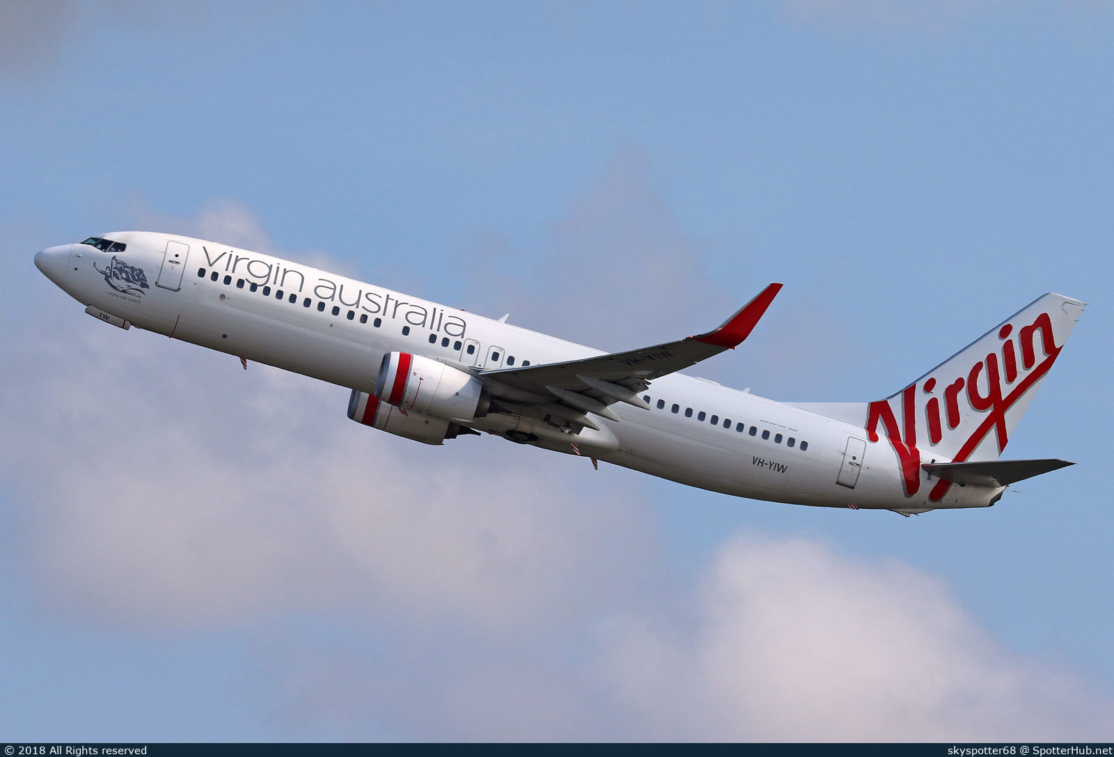 Photo of VH-YIW - Boeing 737-8FE operated by Virgin Australia Airlines