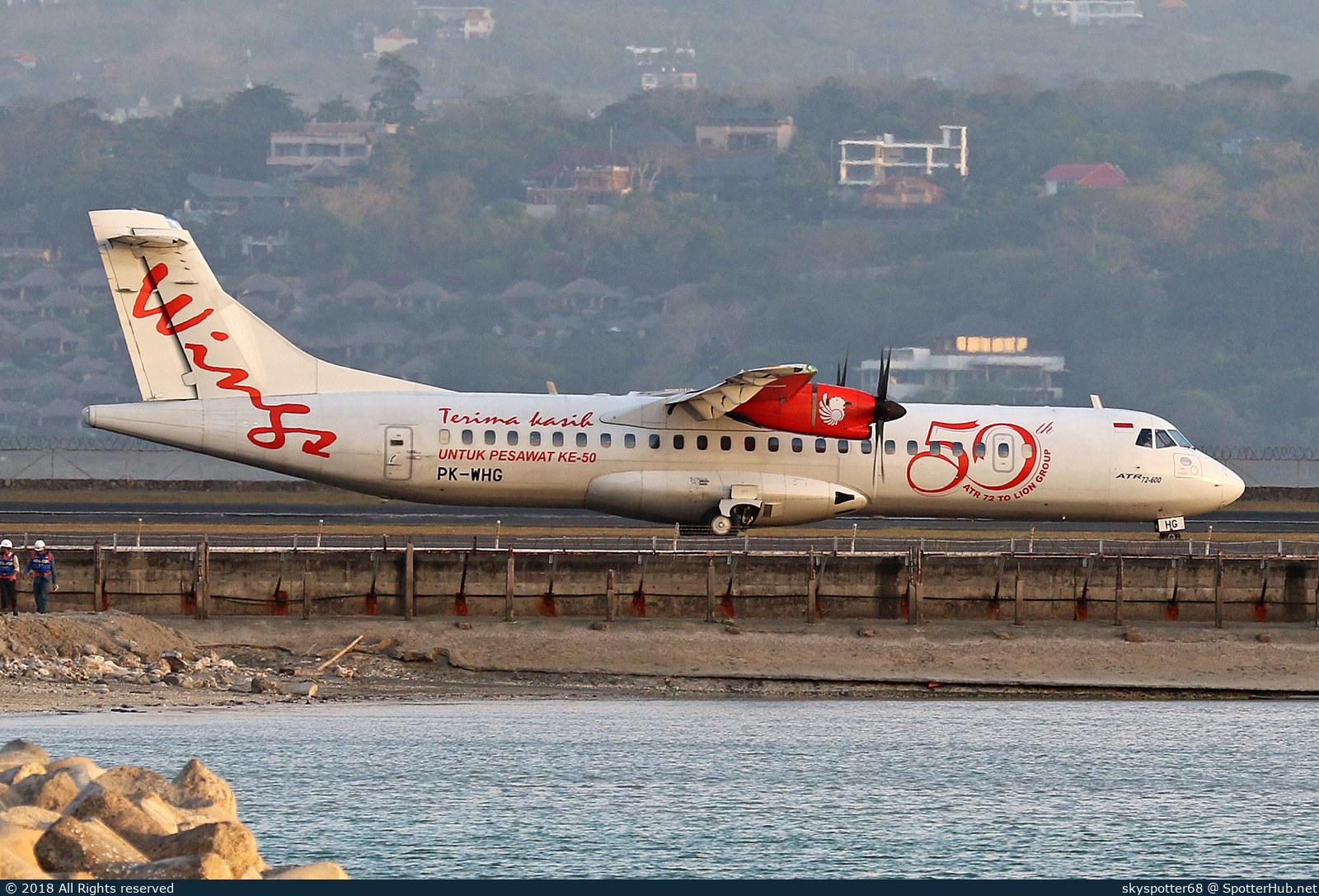 Photo of PK-WHG - ATR 72-600 operated by Wings Air