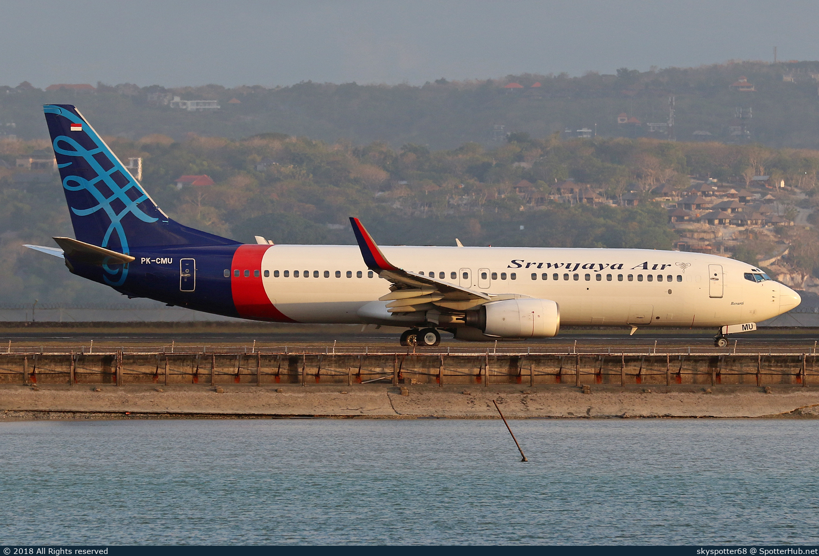 Photo of PK-CMU - Boeing 737-86N operated by Sriwijaya Air