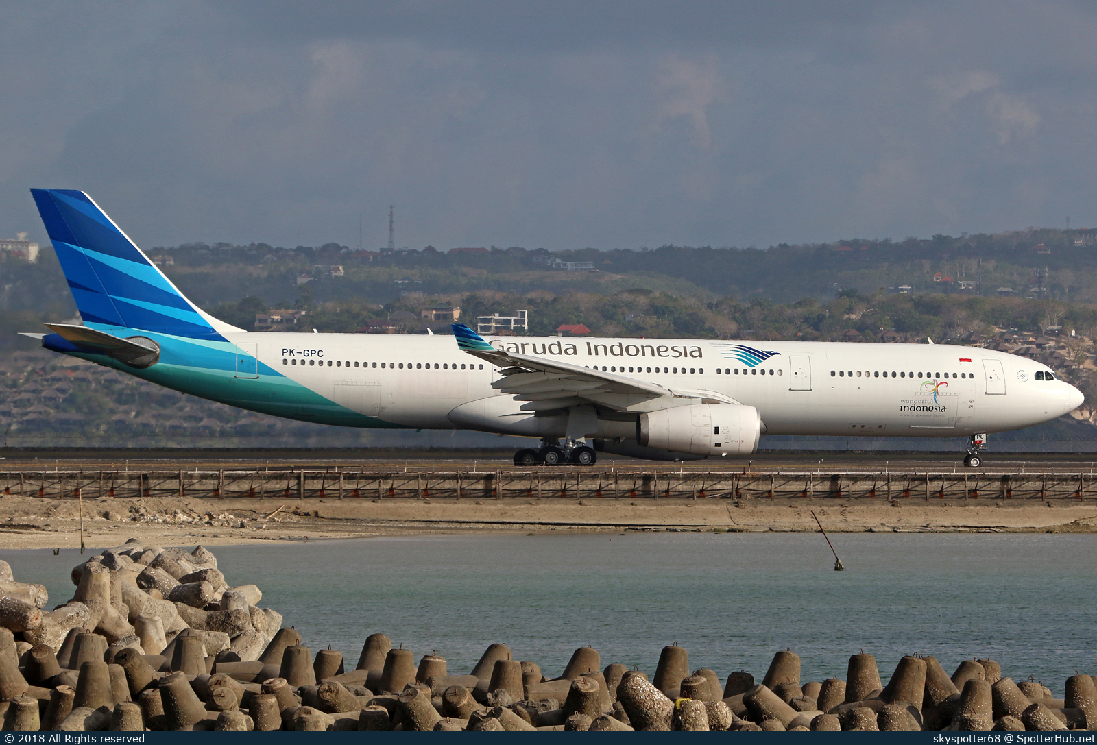 Photo of PK-GPC - Airbus A330-341 operated by Garuda Indonesia