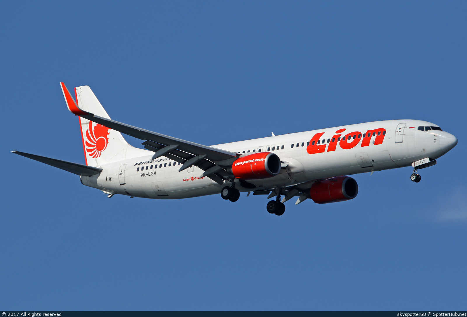 Photo of PK-LGV - Boeing 737-9GP(ER) operated by Lion Air