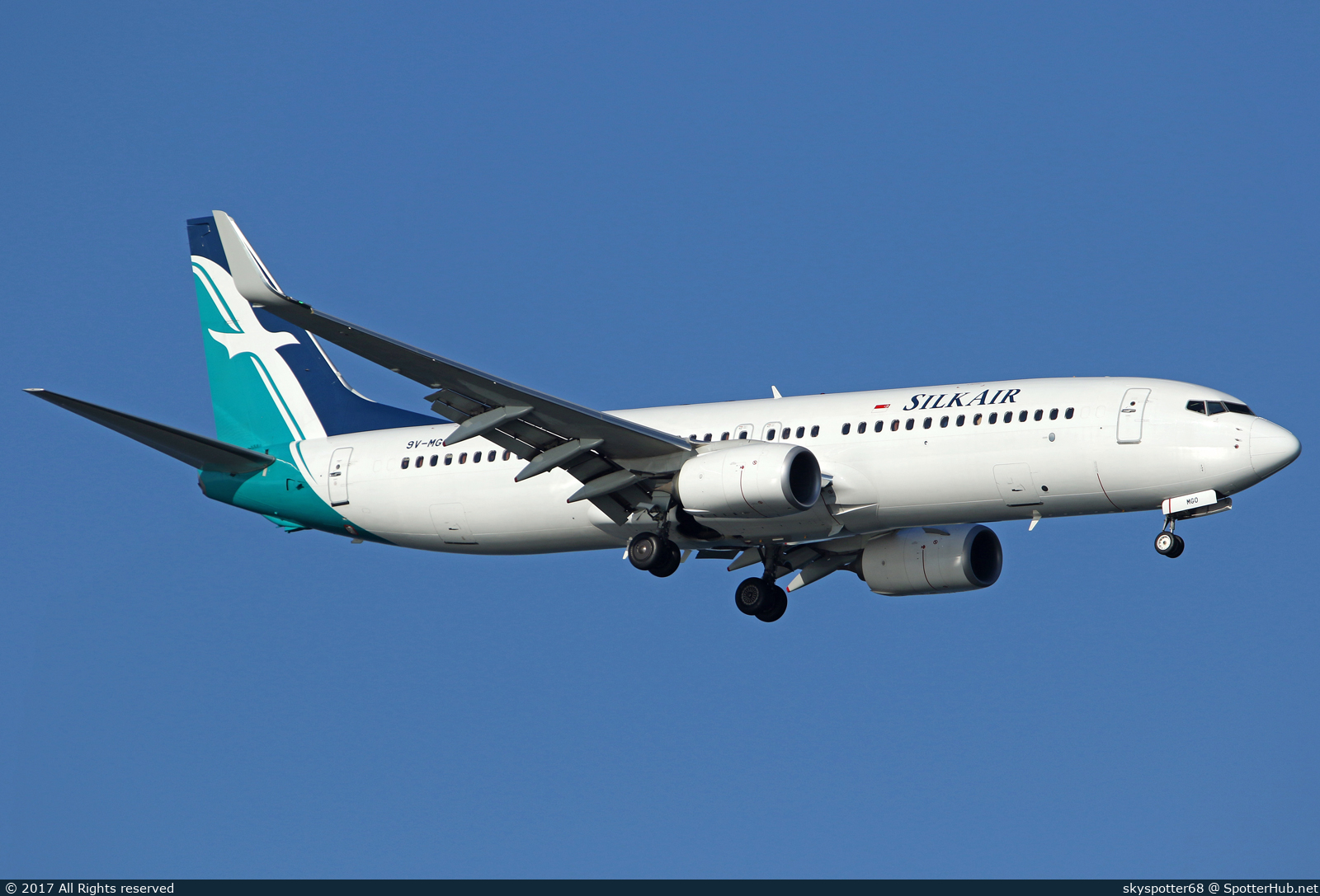 Photo of 9V-MGO - Boeing 737-8SA operated by SilkAir