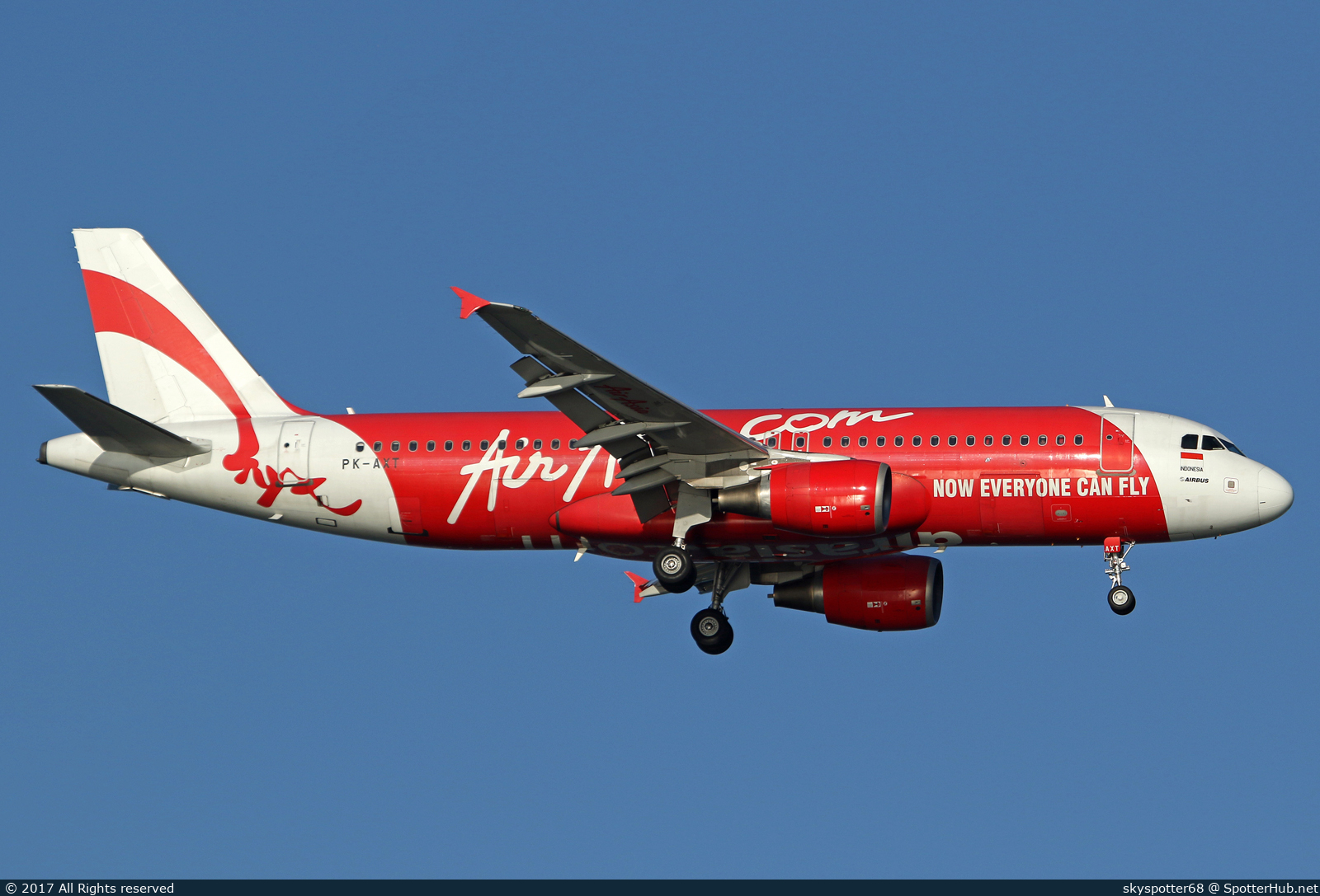 Photo of PK-AXT - Airbus A320-216 operated by Indonesia AirAsia