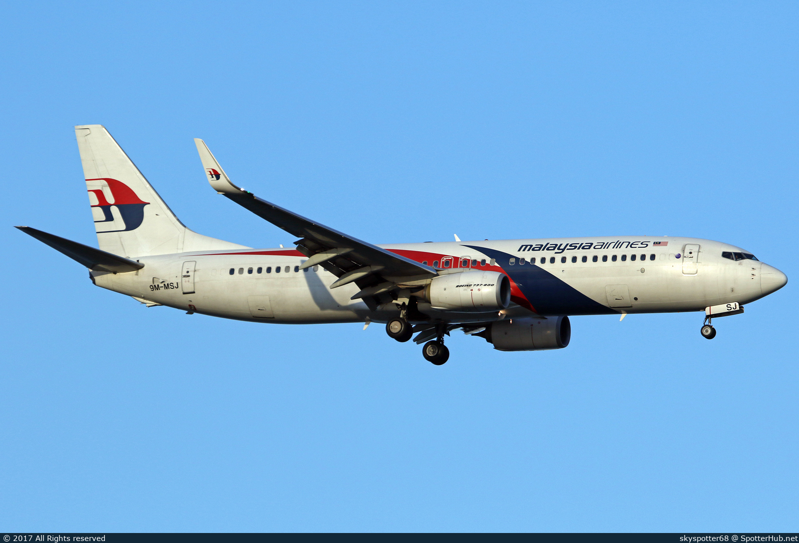 Photo of 9M-MSJ - Boeing 737-8H6 operated by Malaysia Airlines