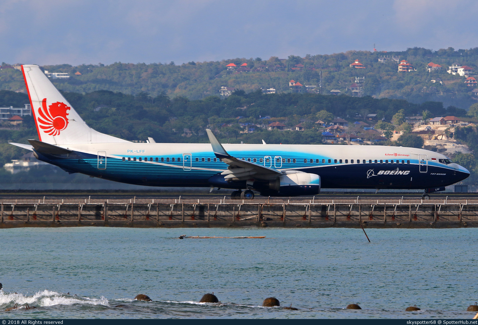 Photo of PK-LFF - Boeing 737-9GP(ER) operated by Lion Air