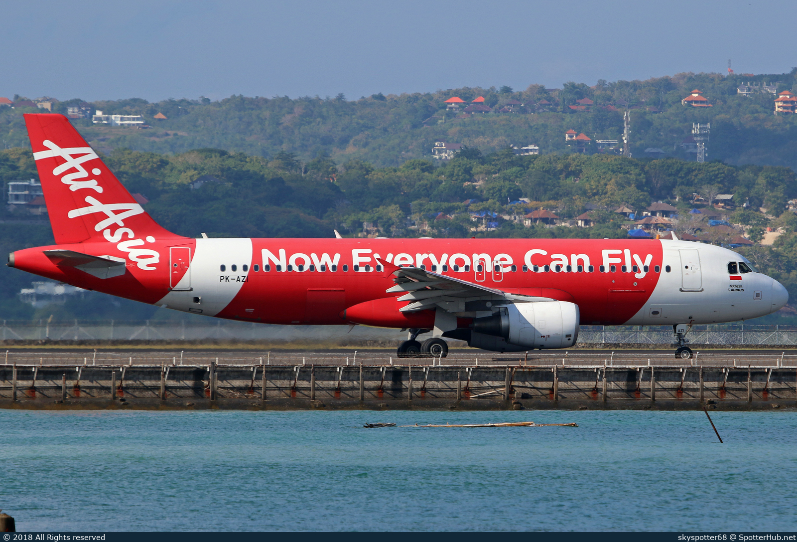 Photo of PK-AZI - Airbus A320-214 operated by Indonesia AirAsia