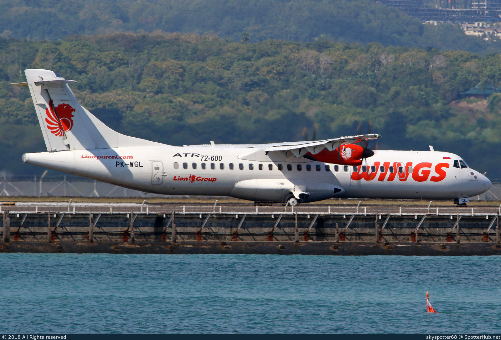 Photo of PK-WGL - ATR 72-600 operated by Wings Air