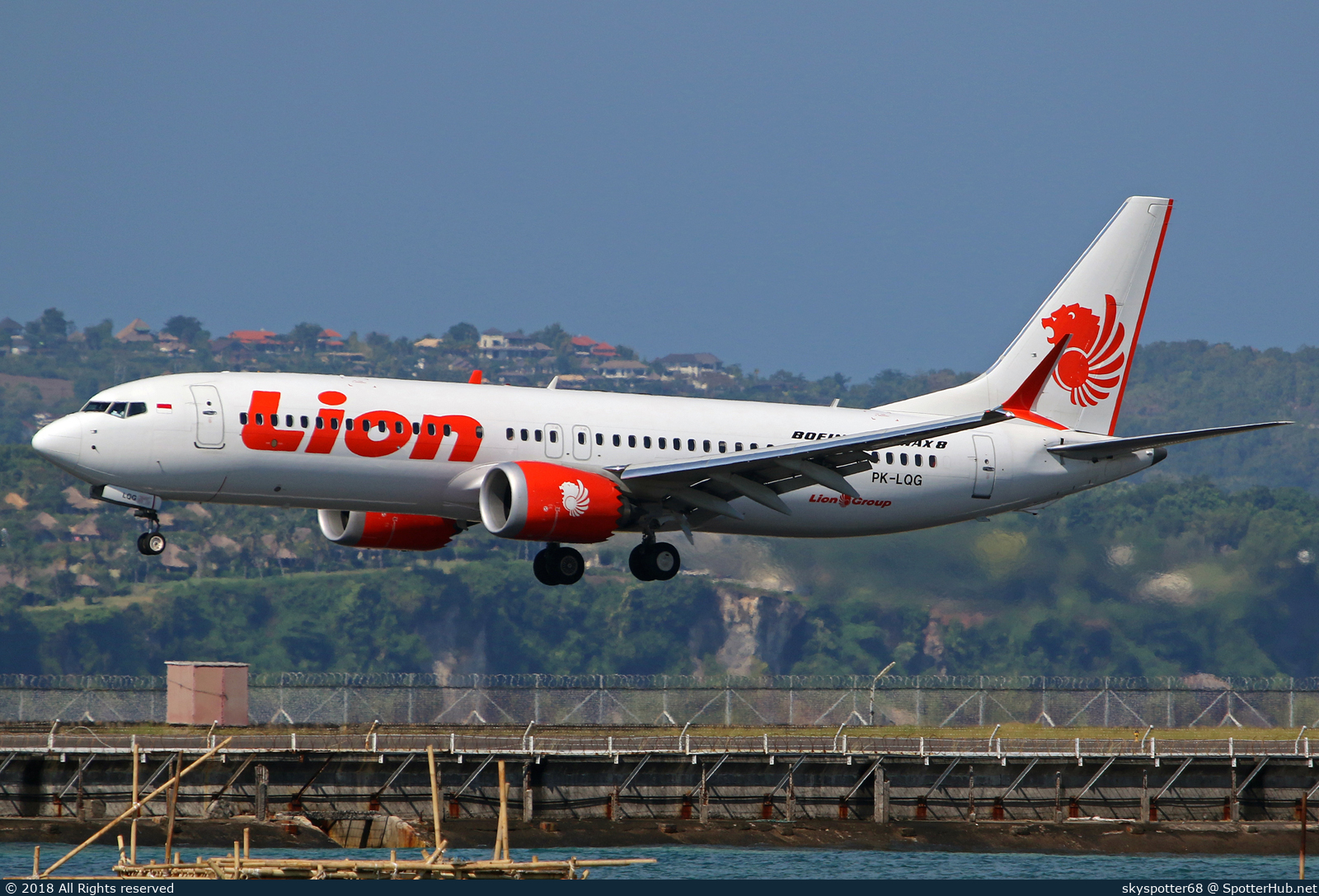 Photo of PK-LQG - Boeing 737 MAX 8 operated by Lion Air