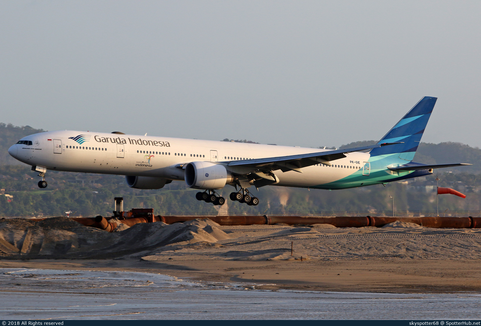 Photo of PK-GIE - Boeing 777-3U3(ER) operated by Garuda Indonesia