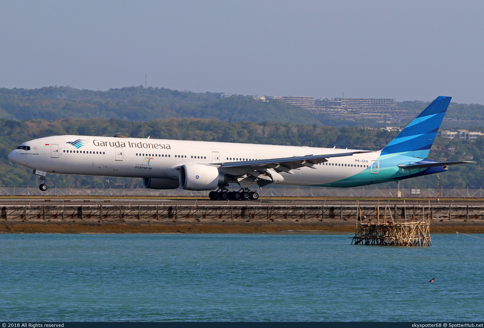 Photo of PK-GIA - Boeing 777-3U3(ER) operated by Garuda Indonesia