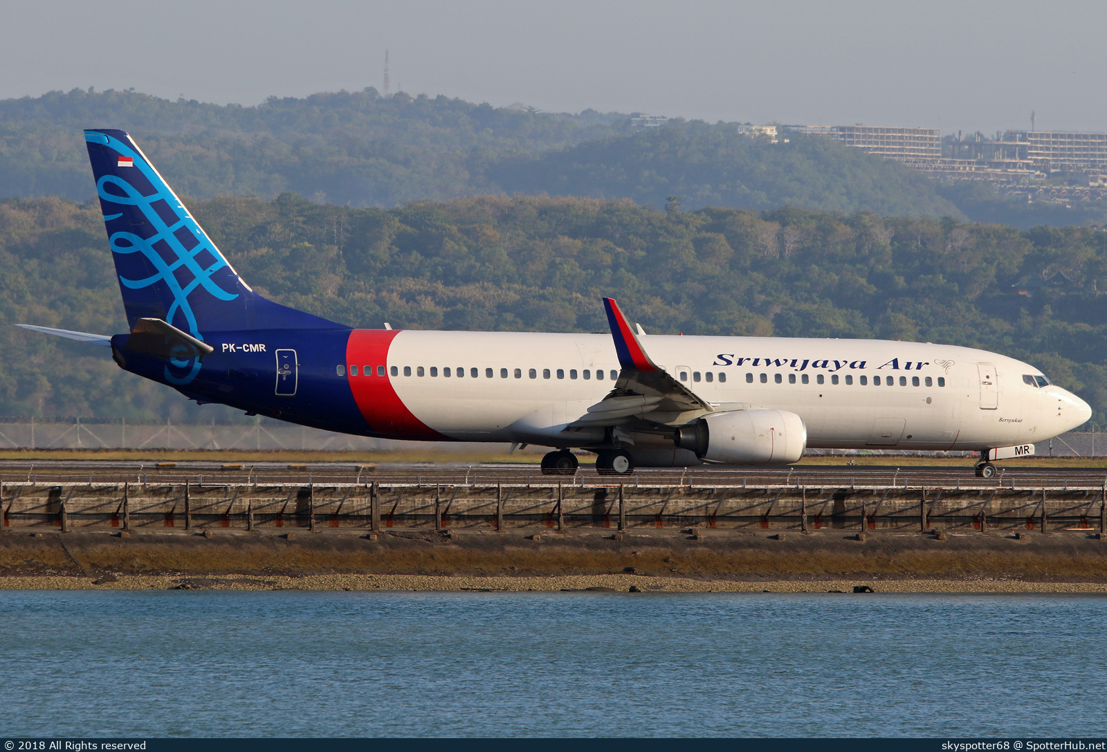 Photo of PK-CMR - Boeing 737-85F operated by Sriwijaya Air