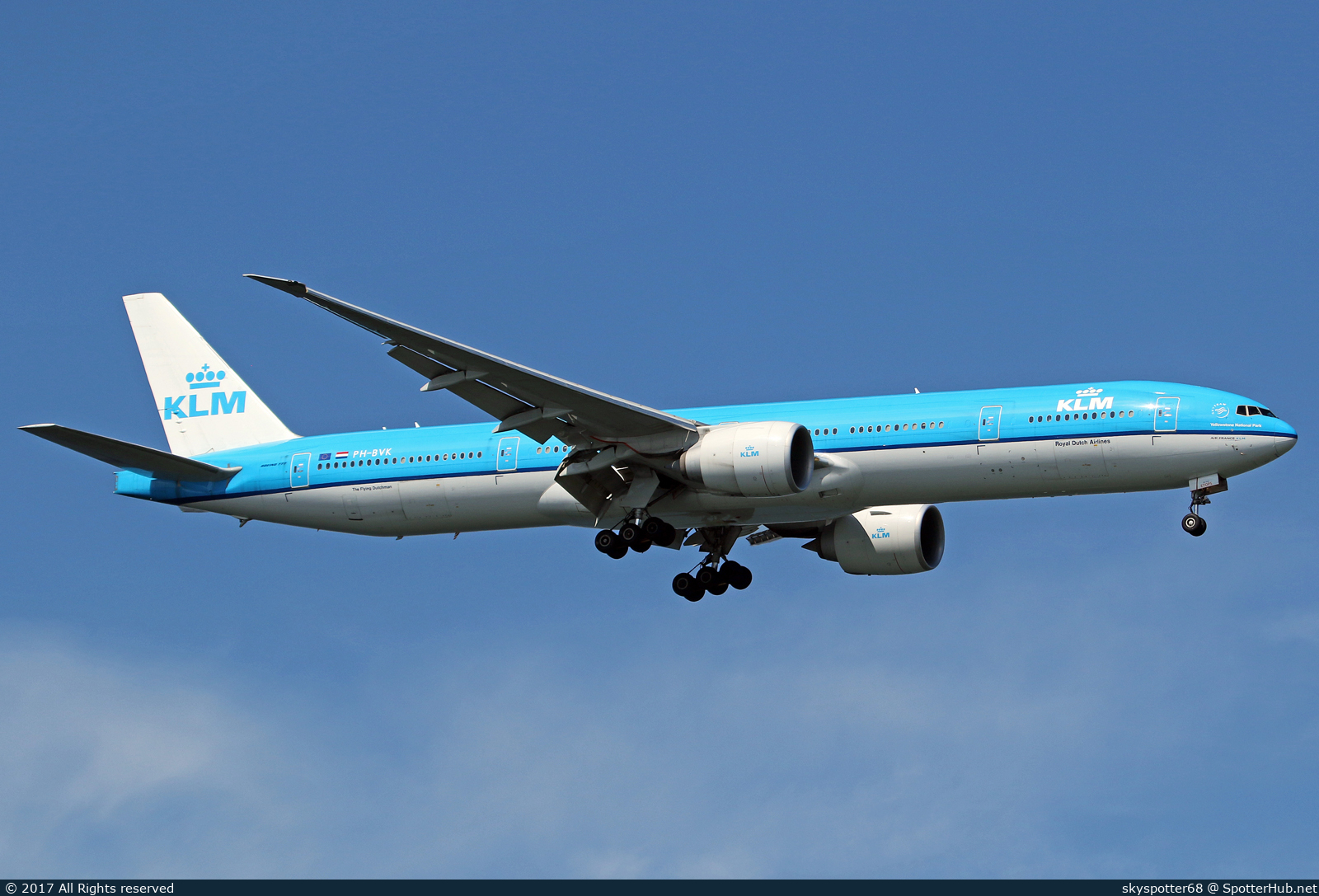 Photo of PH-BVK - Boeing 777-306(ER) operated by KLM Royal Dutch Airlines
