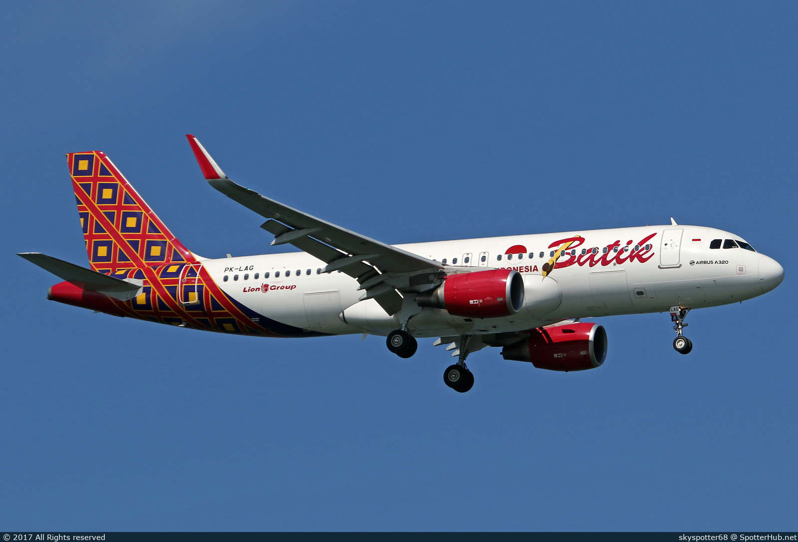 Photo of PK-LAG - Airbus A320-214 operated by Batik Air