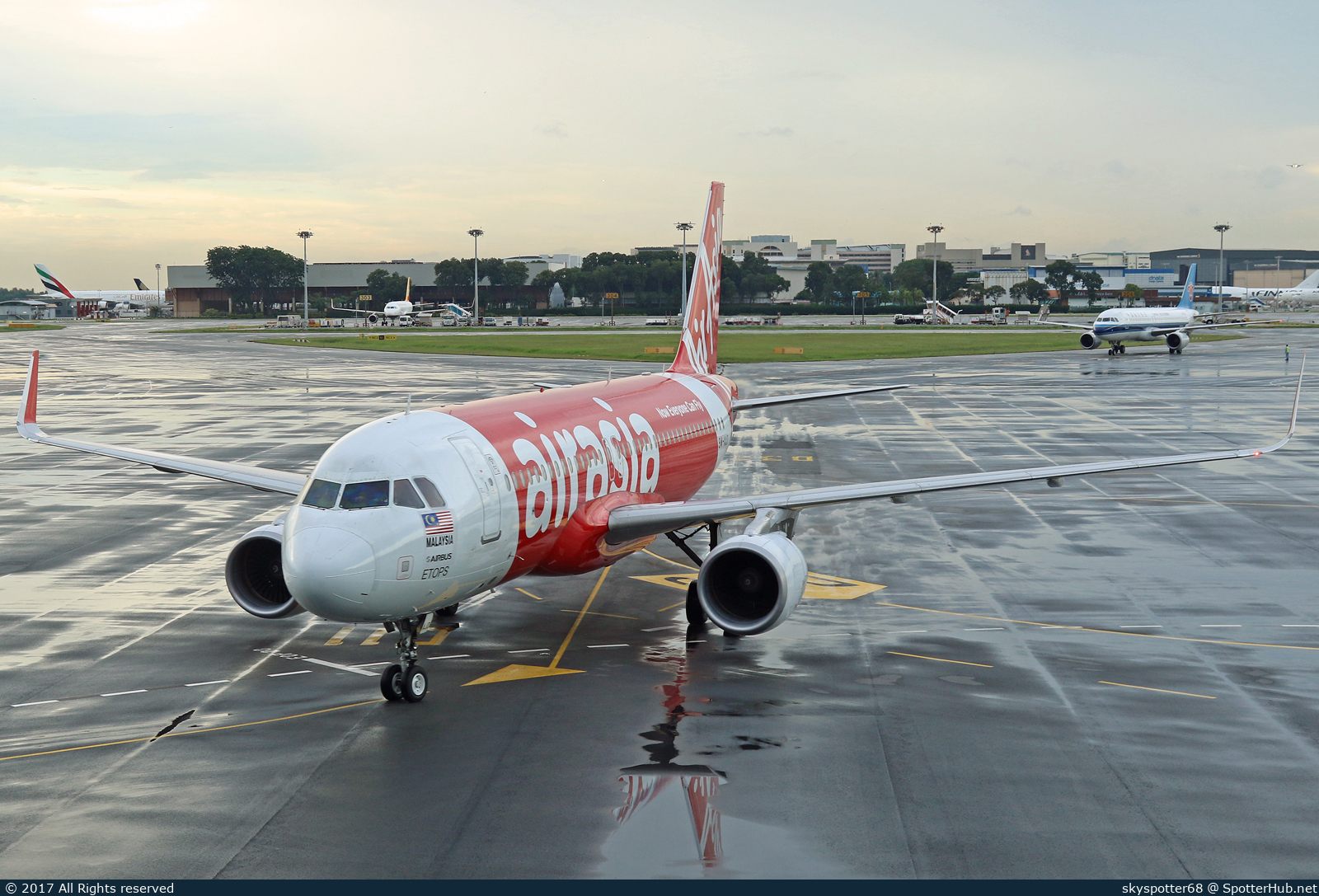 Photo of 9M-AJD - Airbus A320-216 operated by AirAsia