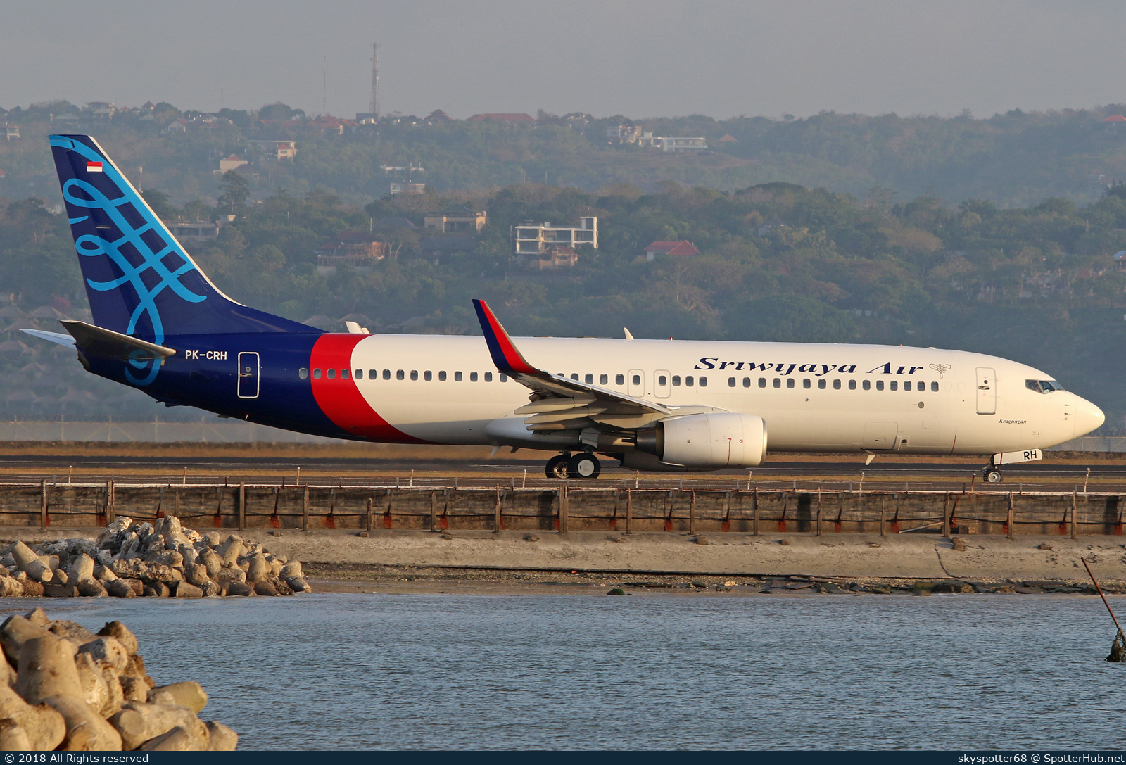 Photo of PK-CRH - Boeing 737-86N operated by Sriwijaya Air