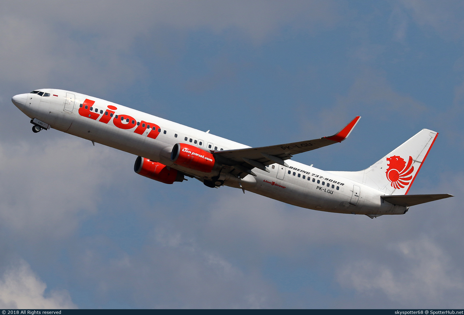 Photo of PK-LGU - Boeing 737-9GP(ER) operated by Lion Air
