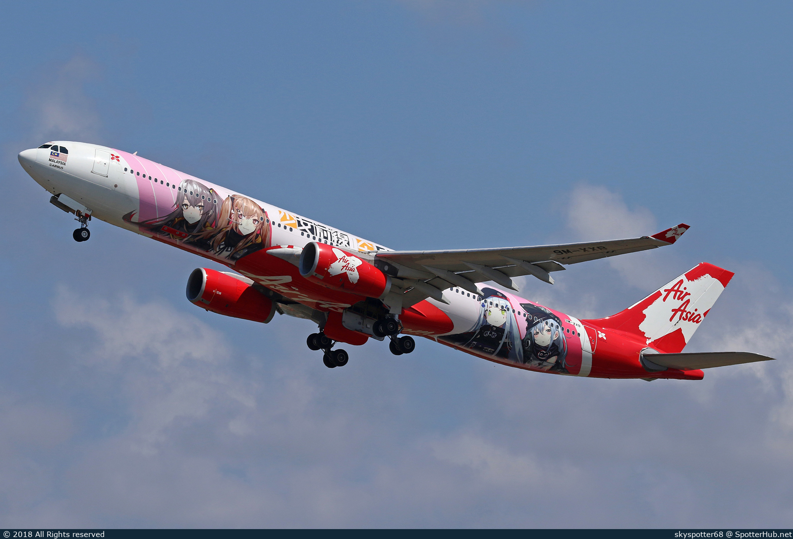 Photo of 9M-XXB - Airbus A330-343 operated by AirAsia X