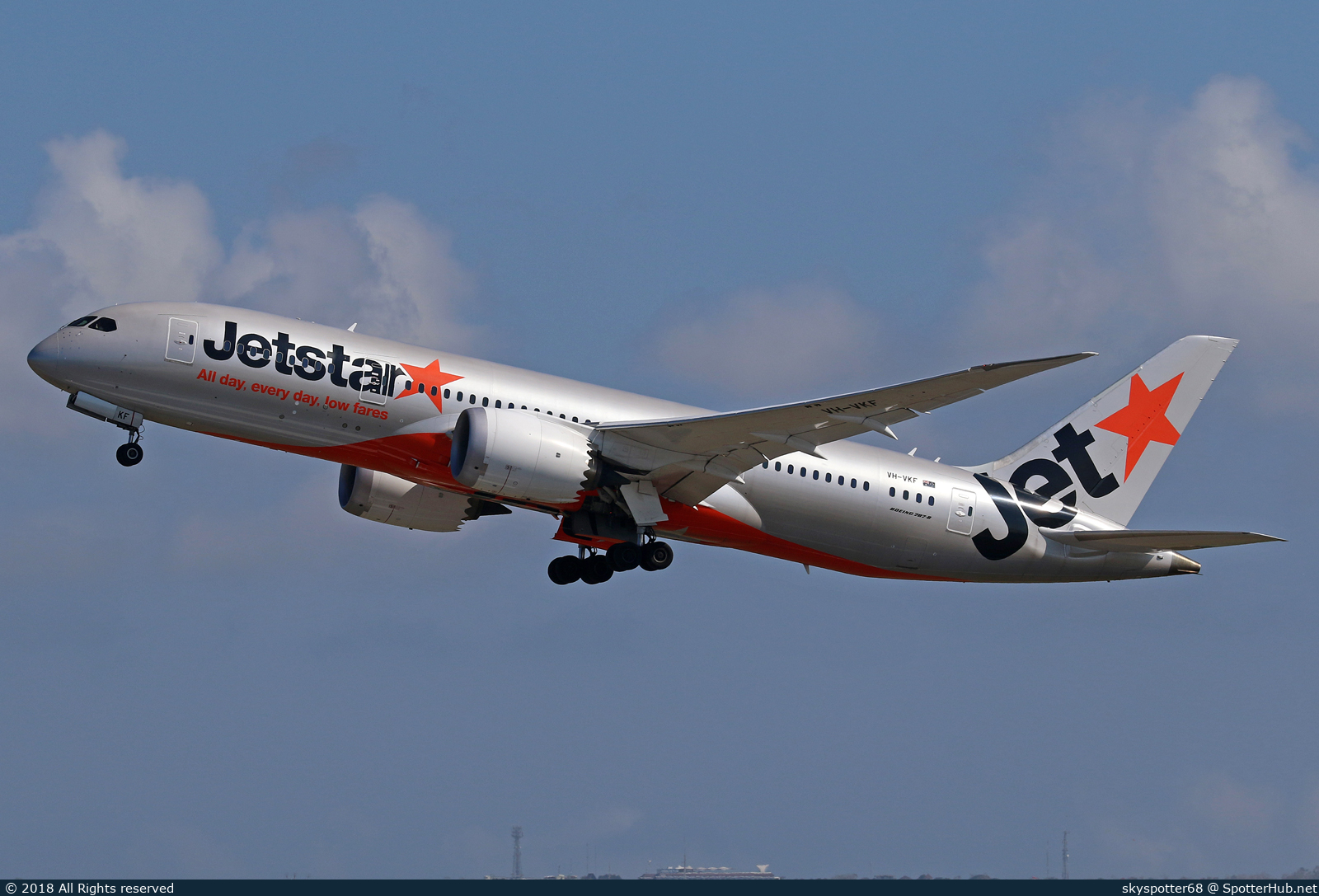 Photo of VH-VKF - Boeing 787-8 Dreamliner operated by Jetstar Airways