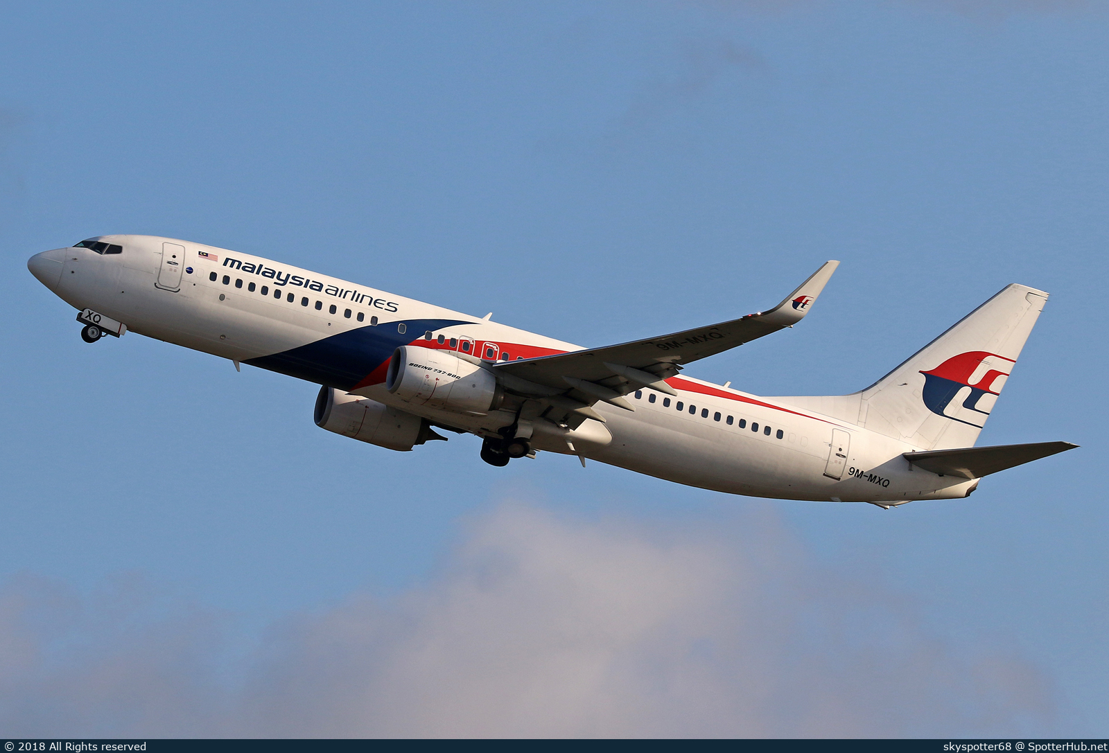 Photo of 9M-MXQ - Boeing 737-8H6 operated by Malaysia Airlines