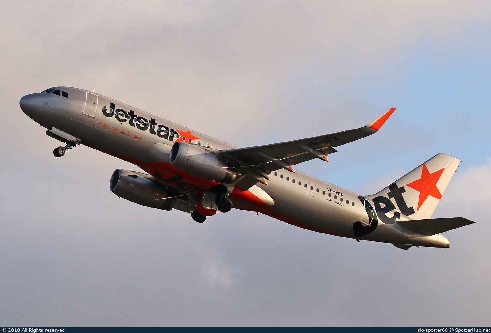 Photo of VH-VFN - Airbus A320-232 operated by Jetstar Airways