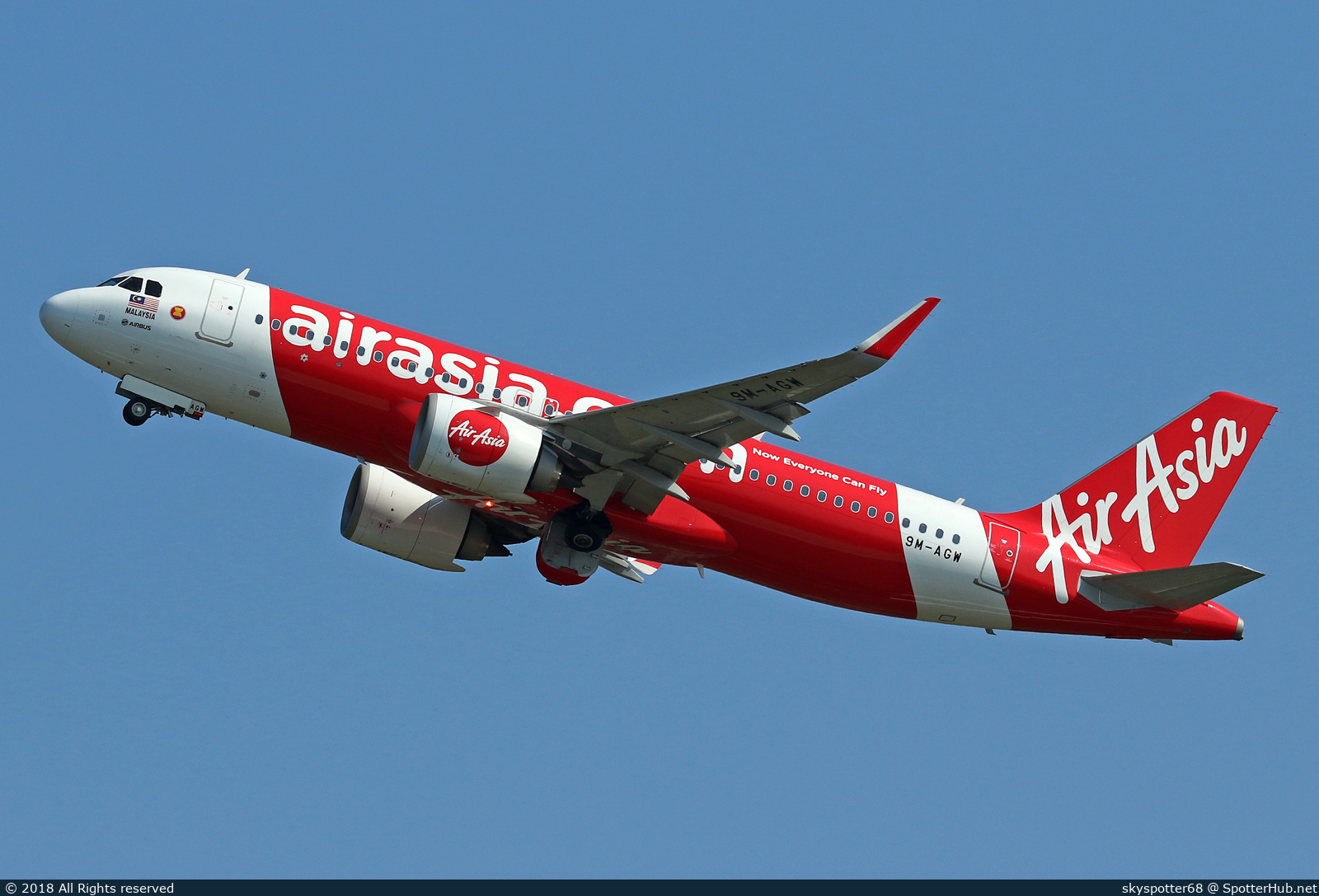 Photo of 9M-AGW - Airbus A320-251N operated by AirAsia
