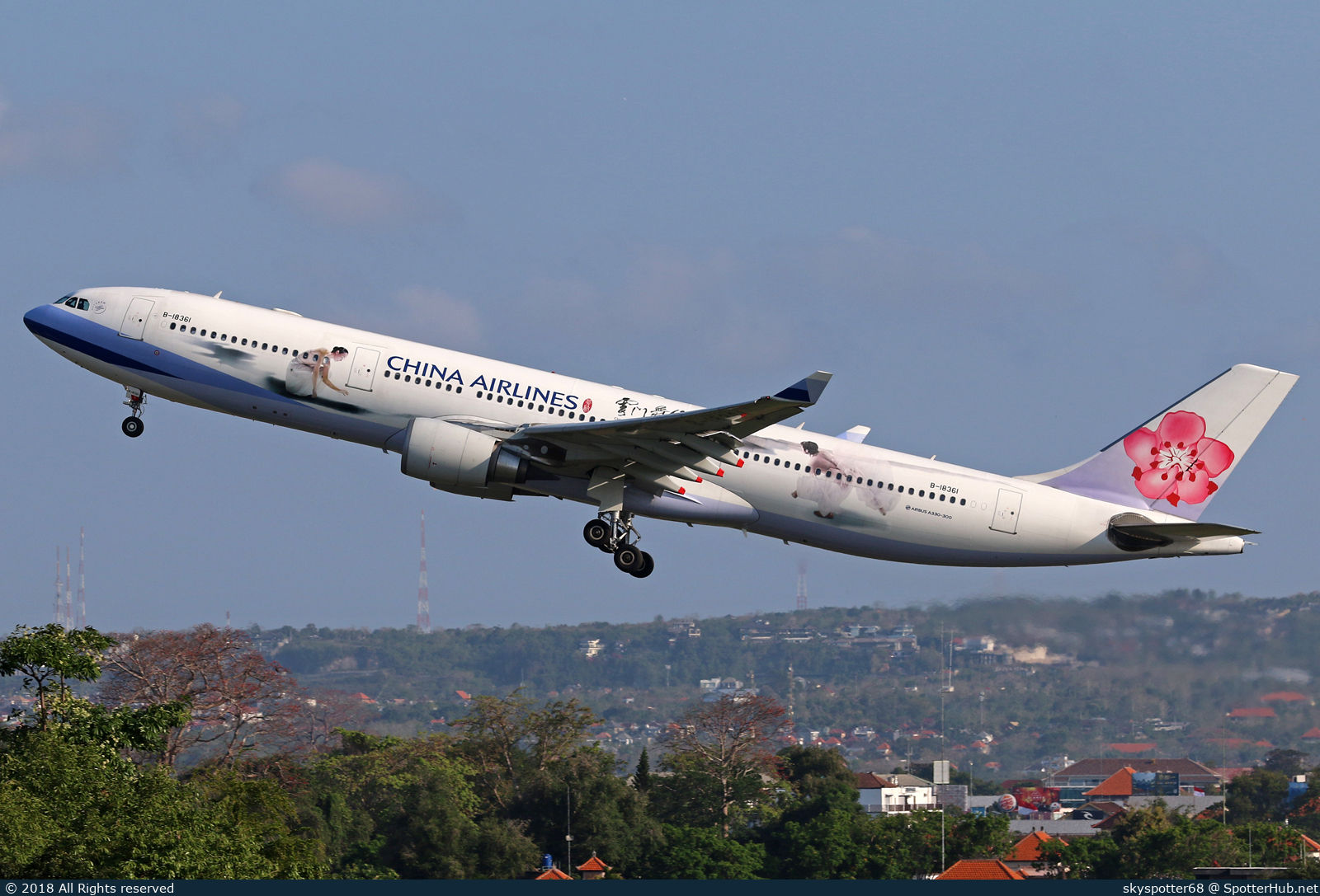 Photo of B-18361 - Airbus A330-302 operated by China Airlines