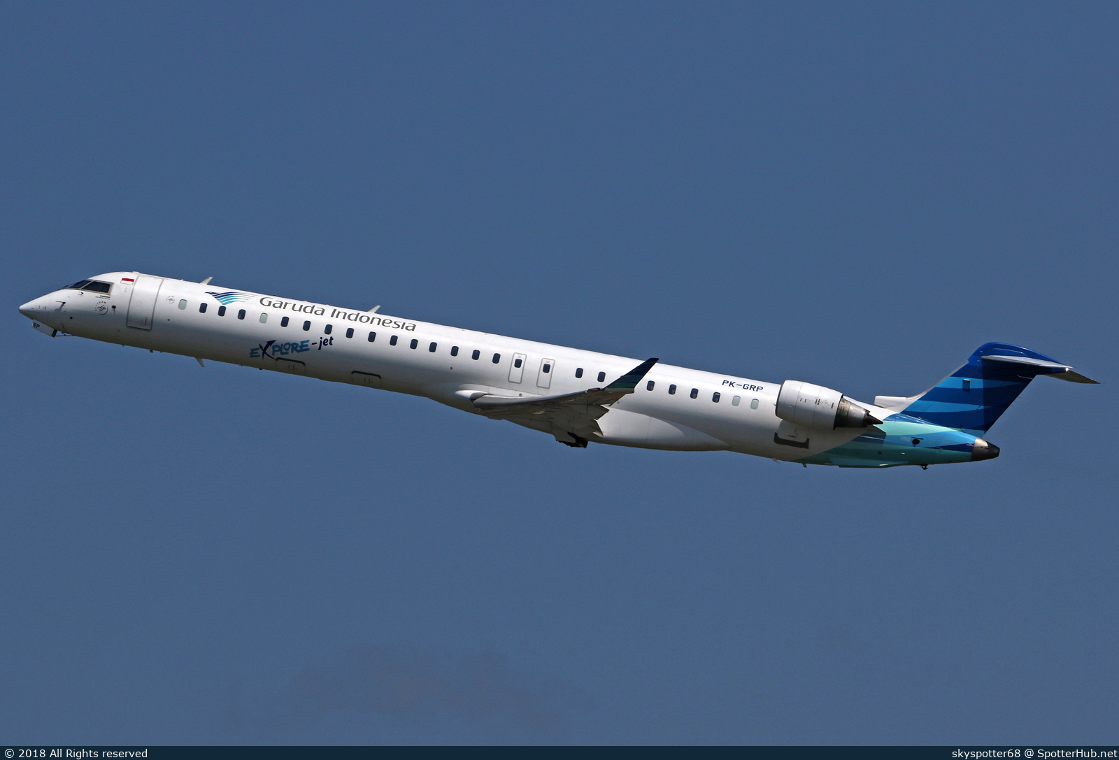 Photo of PK-GRP - Bombardier CRJ-1000ER operated by Garuda Indonesia
