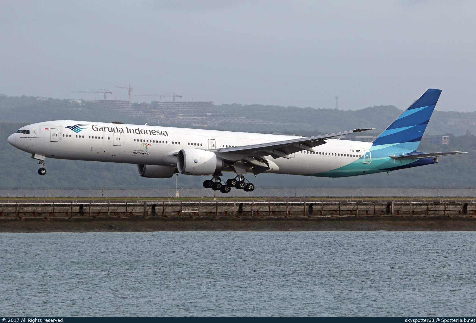 Photo of PK-GIC - Boeing 777-3U3(ER) operated by Garuda Indonesia