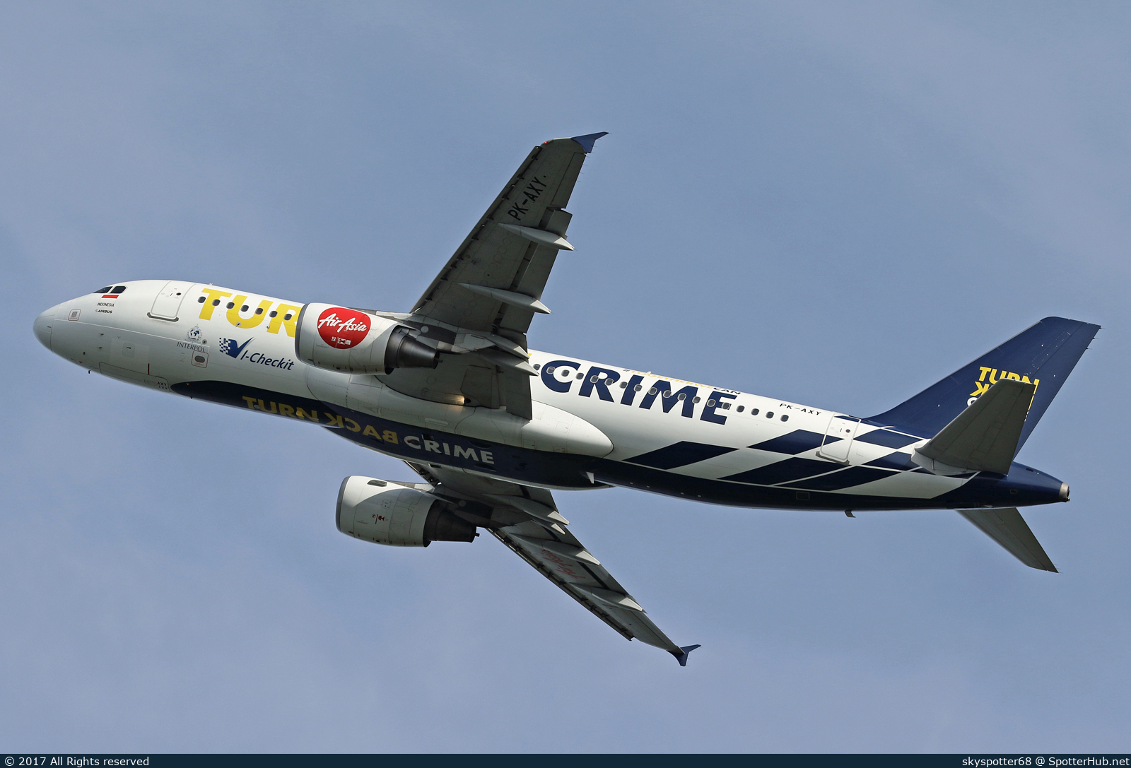 Photo of PK-AXY - Airbus A320-216 operated by Indonesia AirAsia