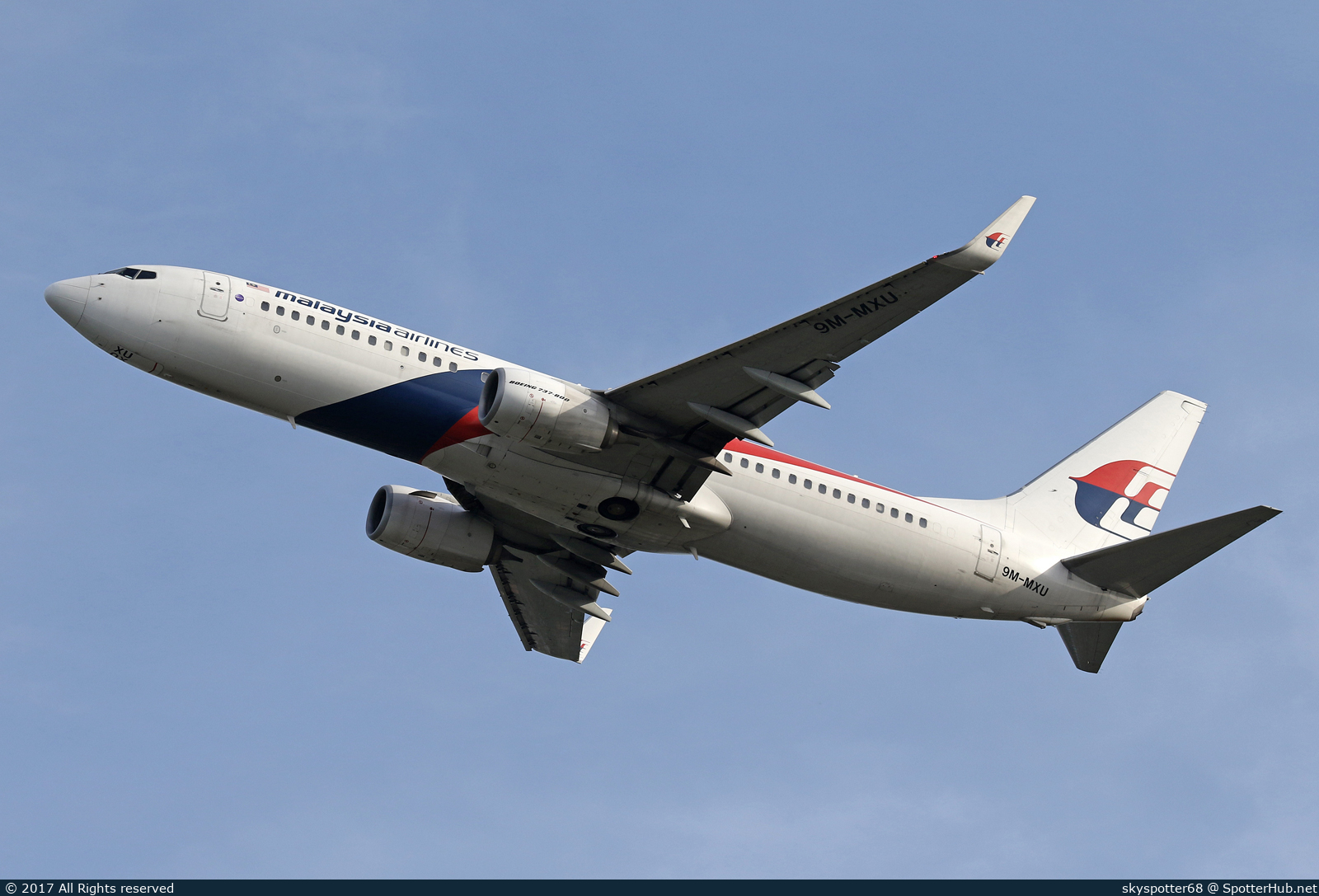 Photo of 9M-MXU - Boeing 737-8H6 operated by Malaysia Airlines