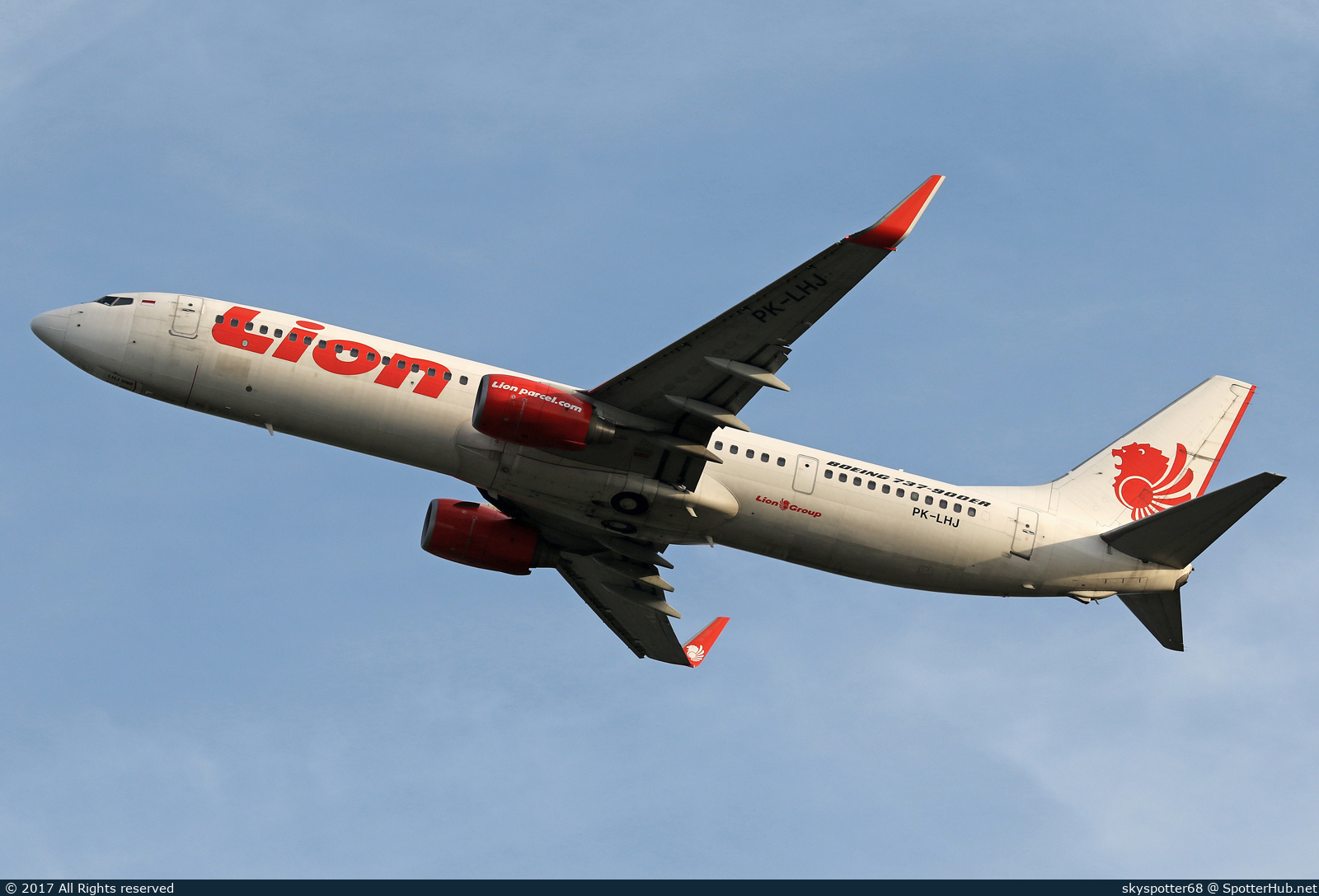 Photo of PK-LHJ - Boeing 737-9GP(ER) operated by Lion Air