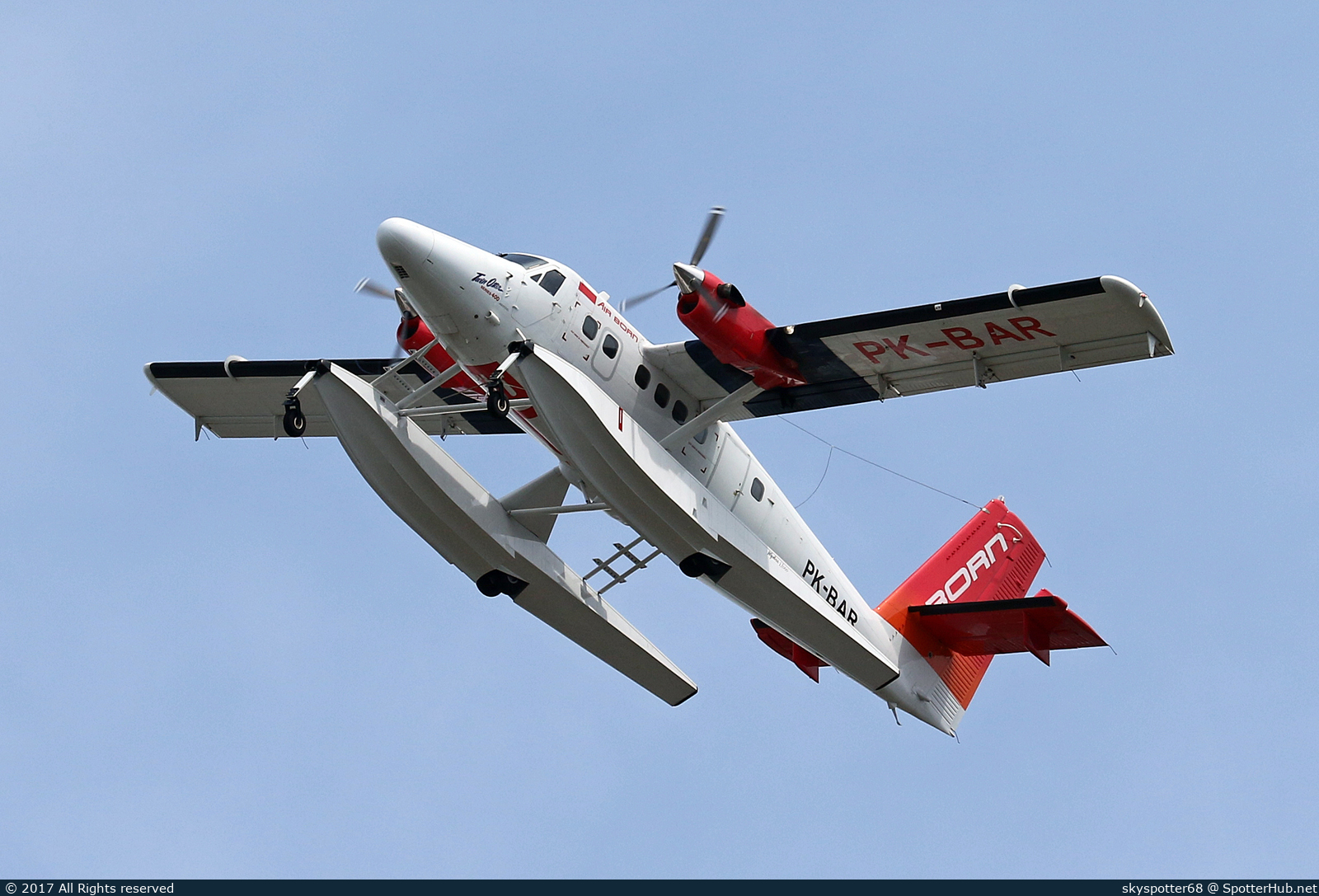 Photo of PK-BAR - Viking DHC-6-400 Twin Otter operated by Air Born Indonesia