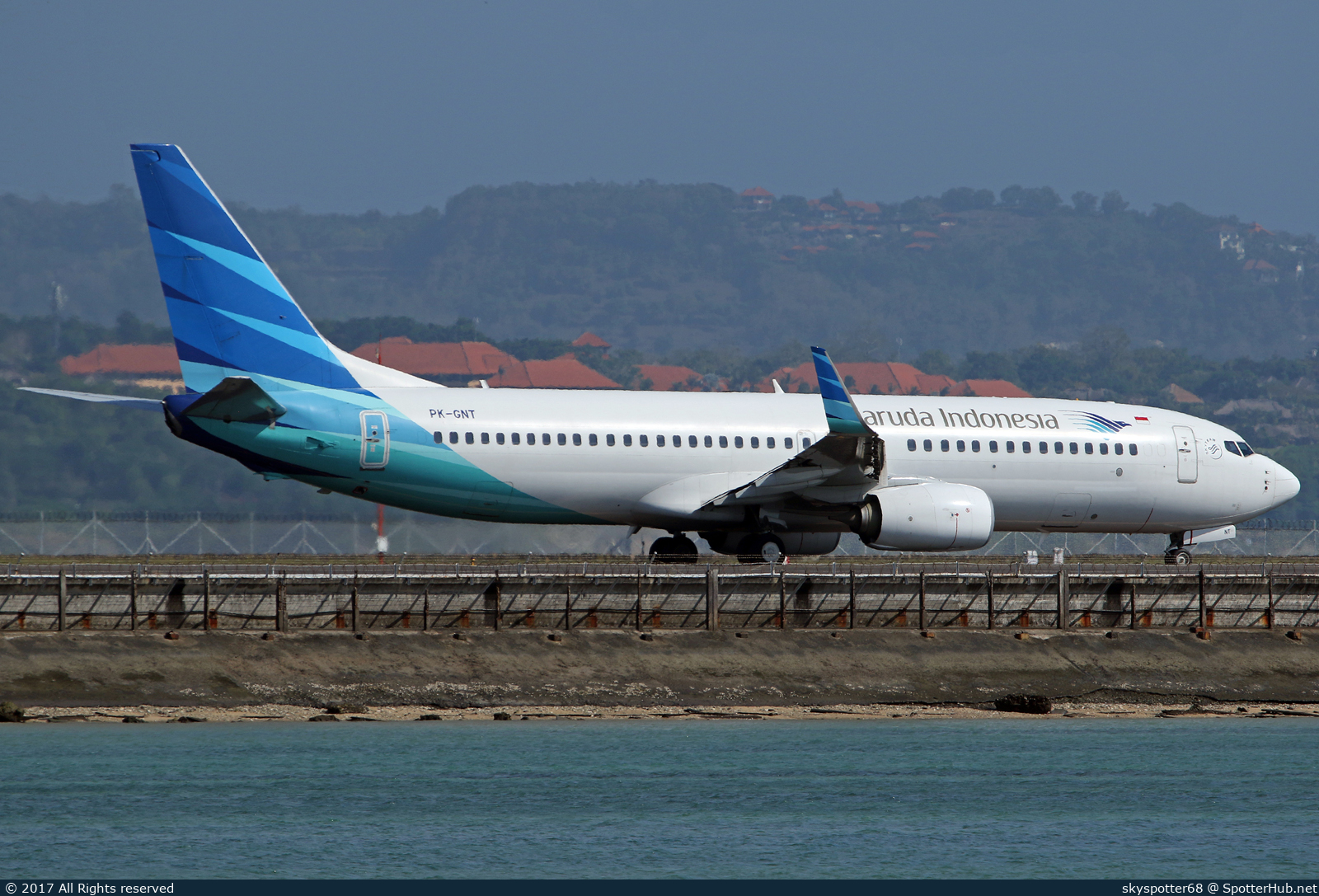 Photo of PK-GNT - Boeing 737-8U3 operated by Garuda Indonesia