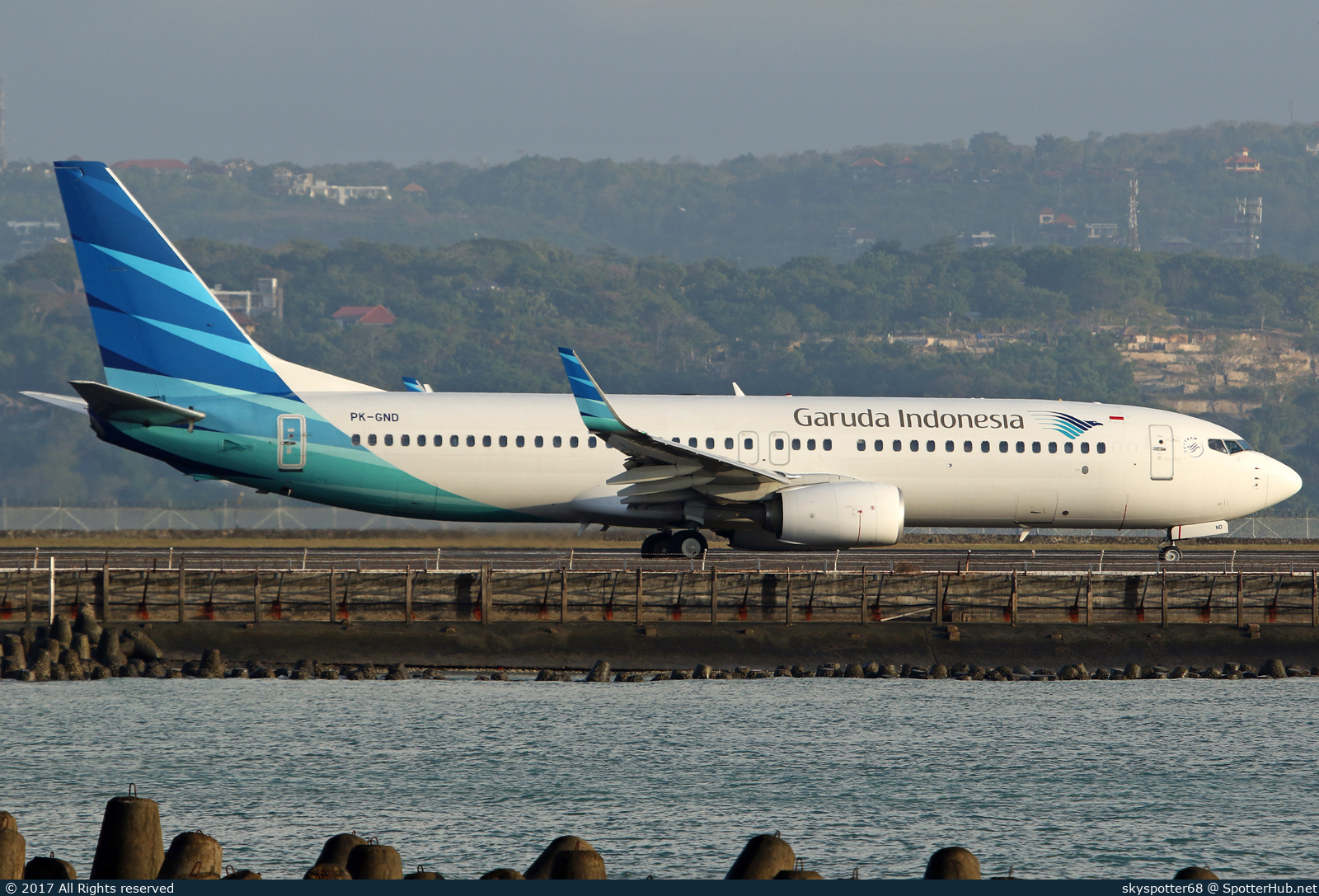 Photo of PK-GND - Boeing 737-8U3 operated by Garuda Indonesia