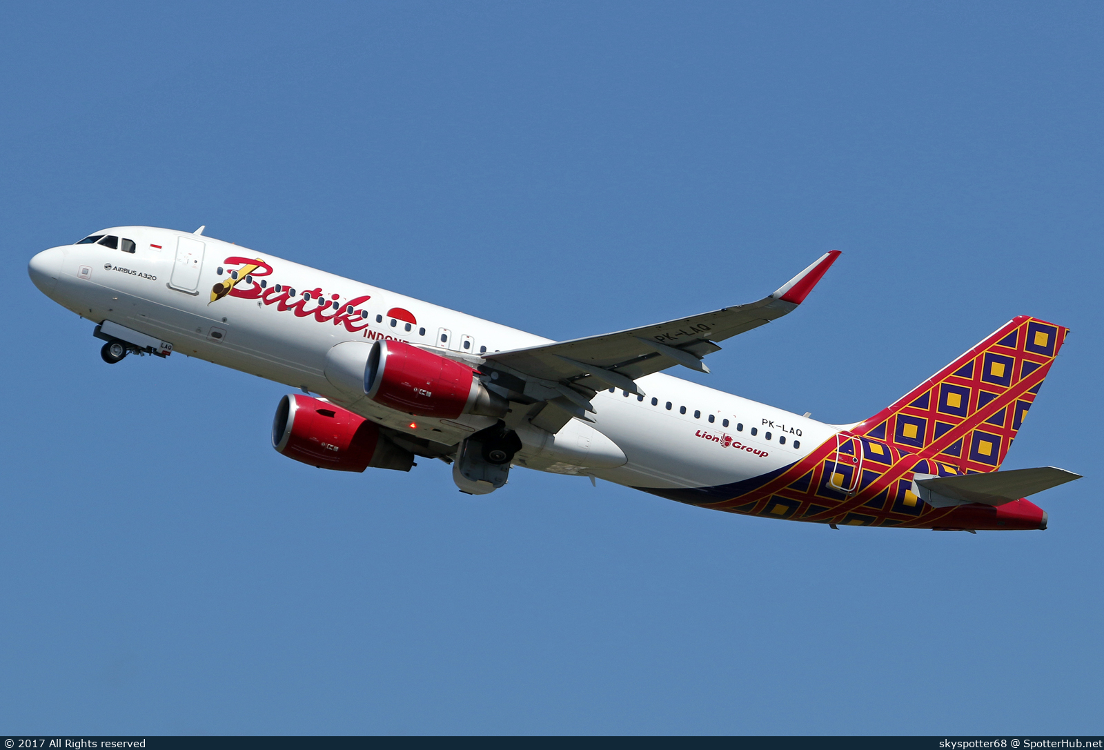 Photo of PK-LAQ - Airbus A320-214 operated by Batik Air