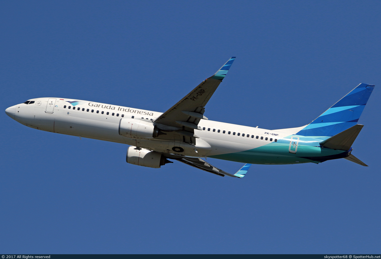 Photo of PK-GNP - Boeing 737-8U3 operated by Garuda Indonesia