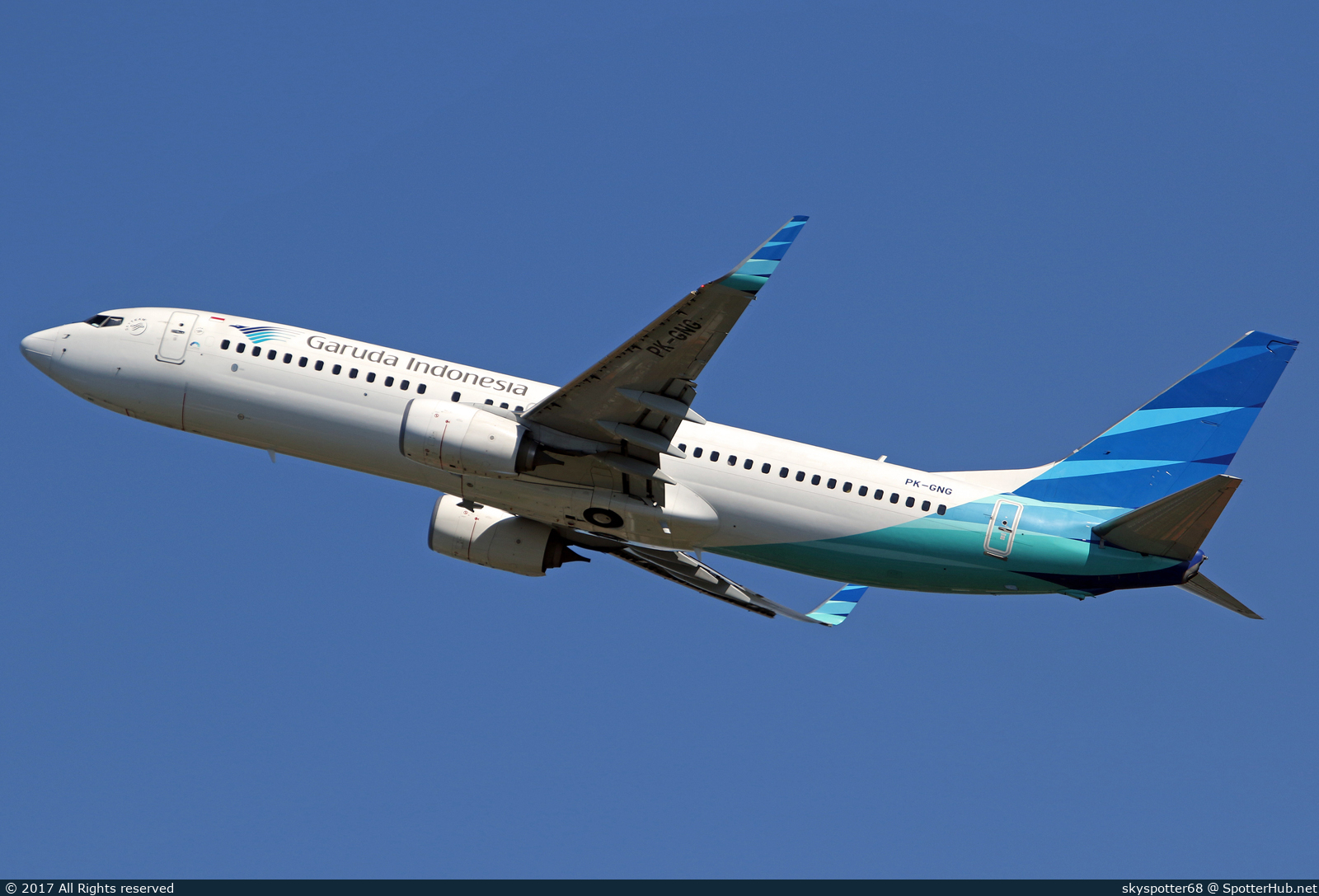 Photo of PK-GNG - Boeing 737-8U3 operated by Garuda Indonesia