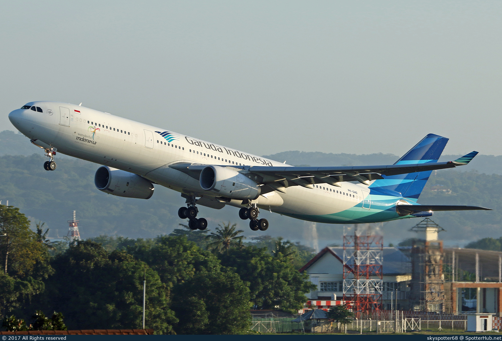 Photo of PK-GHD - Airbus A330-343 operated by Garuda Indonesia