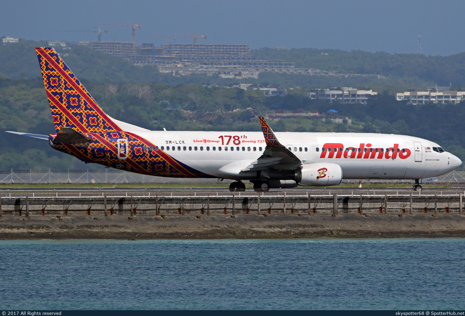 Photo of 9M-LCK - Boeing 737-8GP operated by Malindo Air