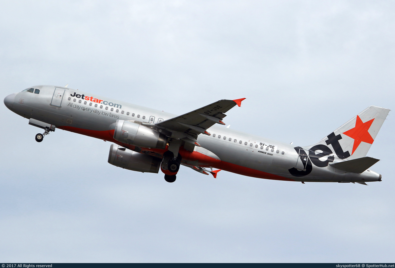 Photo of 9V-JSE - Airbus A320-232 operated by Jetstar Asia