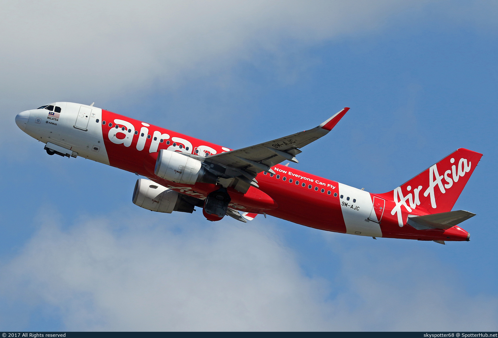 Photo of 9M-AJC - Airbus A320-216 operated by AirAsia