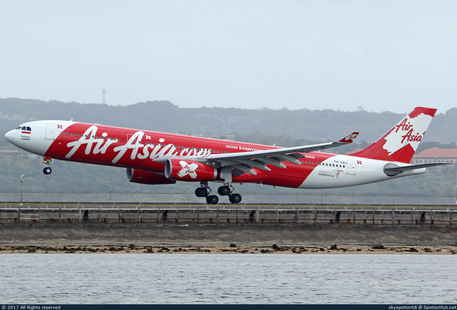 Photo of PK-XRC - Airbus A330-343 operated by Indonesia AirAsia X