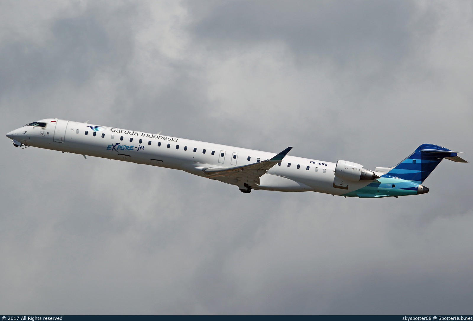 Photo of PK-GRS - Bombardier CRJ-1000ER operated by Garuda Indonesia
