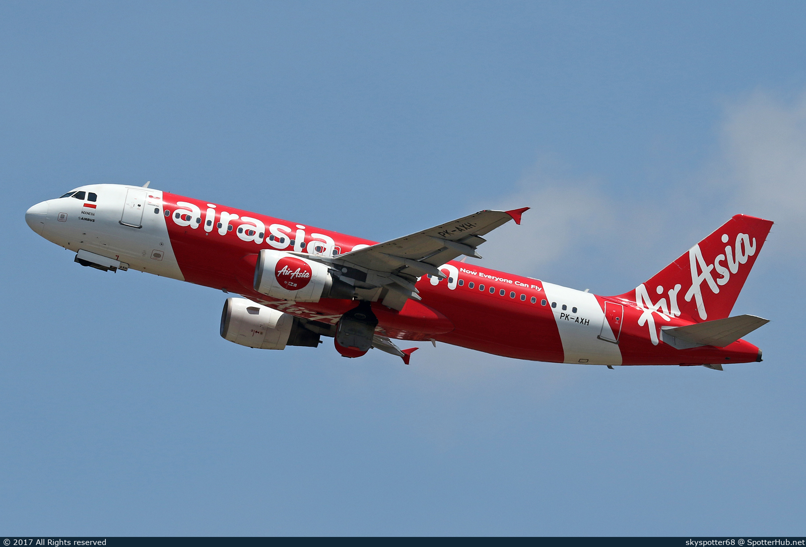 Photo of PK-AXH - Airbus A320-216 operated by Indonesia AirAsia